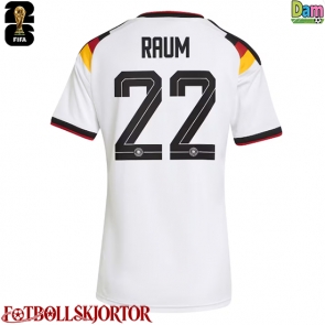 Tyskland David Raum #22 Hemmatröja Dam VM 2026 Kortärmad